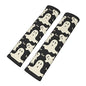 Stylish Ghost Pattern Seat Belt Covers Soft Comfortable Shoulder Strap Pads for Adults Universal Car Accessories - Pack of 2 - color: Ghost Pattern