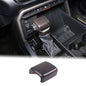 Aunginsy Car Gear Shifter Hand Brake Trim Cover Compatible with Toyota Tundra 2022+, Sequoia 2023+ & Tacoma 2024+, ABS Automatic Center Console Gear Shift Head Knob Scratch Protector Cover Accessories - color: Oak Grain Pattern(A)