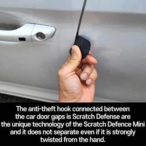 Scratch Defense Mini 2Pcs Car Door Ding Protector Removable Magnetic Car Door Edge Guard Dent Prevent Car Edge Anti Scratch Protector Guards Door Protection Side Door Guards for Cars