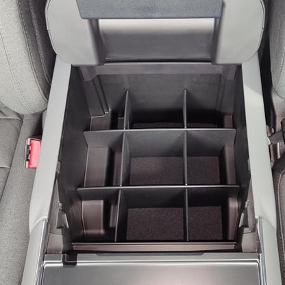 Center Console Organizer for Ford F150 (select 2024-2026 models) (full console w/bucket seats ONLY) - Made in USA - SLX197
