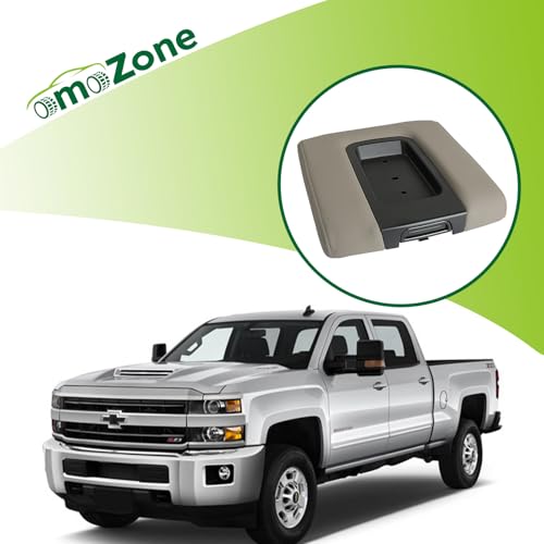 Front Seat Center Console Armrest Lid Beige Compatible with 2014-2019 Chevrolet Chevy Silverado Suburban Tahoe GMC Sierra Yukon XL Replaces 22881398 - color: Beige Armrest Lid