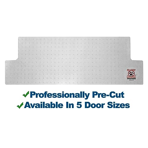 KittySmart Carpet Scratch Stopper-Stop Cats from Scratching Carpets at Doorways Instantly-PRECUT to Fit Your Door-Requires No Cutting or Modification-5 Year Warranty-Patented