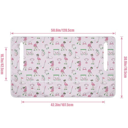 Golf Cart Seat Covers Golf Cart Seat Towel Blanket Group - color: Pink golf 4 Pockets B
