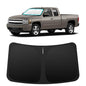 INSAUTO Custom Fit Windshield Sun Shade Accessories for Chevrolet/Chevy Silverado/GMC Sierra 2007-2013, Foldable Front Window Sunshade, UV & Heat Reflector, Keeps Interior Cool, Includes Storage Bag - size: for 2007-2013 Chevrolet Silverado/GMC Sierra