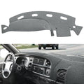 Yiz Dashboard Cover Dash Cover Mat Pad Custom Fit for Dodge Ram 1500 2500 3500 1998 1999 2000 2001 (98-01DarkGray) Y21 - color: 98-01DarkGray