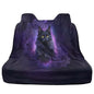 Boho Mandala Cat Galaxy Print Car Seat Covers for Back Seat Cover, Waterproof Rear Bench Towel Seat Covers Heavy Duty Non Slip Back Seat Cover for Dogs - color: Boho Mandala Cat Galaxy