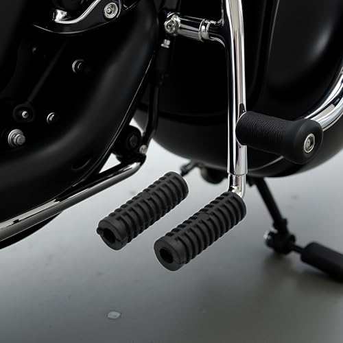 2Pcs Black Motorcycle Gear Shift Shifter Lever Pedal Rubber Cover,Motorbike Shift Pad Shoe Boot Cover Protective Gear,Motorcycle Shifter Shoe Protector for Shifter Cover Automotive Body Parts，Footwear