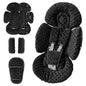 Generic Infant Car Seat Insert Compatible with Mamaroo Swing & Graco Swing and Infant Car Seat, Newborn Insert Baby Head Body Support, Reversible Design, Breathable Soft Fabric, 1Pcs - Dot, Black - color: Dot, Black