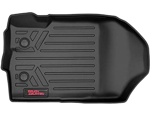 Rough Country Rear Cargo Mat for Jeep Wrangler JL Unlimited (2018-2025) - Custom Fit, Heavy-Duty, All-Weather Protection