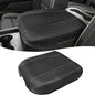 Center Console Armrest Cover for Chevy Silverado & GMC Sierra 2019-2026, Yukon & Tahoe & Suburban 2021-2026, Floor Console Bucket Seat Only, Vinyl Middle Console Cover, Scratchproof, Black - color: Black Full Cover