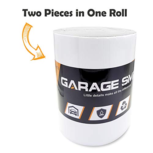 AMPULLA GWP01S Thick Waterproof Garage Wall Protector, Designed in Germany - 2 Pieces in One Roll (1/6" Thickness) - size: 1/6" Thickness Black