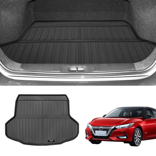 Custom for 2020-2025 2026 Nissan Sentra Cargo Mats Trunk Liner All Weather TPE Protection Mat Accessories (for 2020-2026 Nissan Sentra)