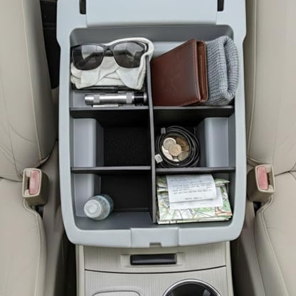 Center Console Organizer for Toyota Highlander (2008-2013) - Made in USA - SLX116 - size: Highlander 2008-2013