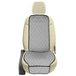 FH Group Car Seat Cushion – Neosupreme Single Front Seat Cover with Front Pockets, Airbag Compatible, Universal Fit Car Seat Cushion for Driver or Passenger Seat, SUV, Truck, Sedan & Van – Gray - color: Gray, style: Front