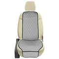FH Group Car Seat Cushion – Neosupreme Single Front Seat Cover with Front Pockets, Airbag Compatible, Universal Fit Car Seat Cushion for Driver or Passenger Seat, SUV, Truck, Sedan & Van – Gray - color: Gray, style: Front