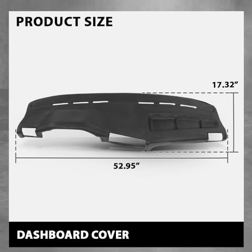 G-PLUS TPE Dashboard Molded Dash Cover Cap Compatible with BMW 318i 325e 325i 325is 1984 1985 1986 1987 1988 1989 1990 Black - size: 1984-1990 BMW 3 Series | Black