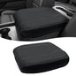 Center Console Cover for Chevy Silverado 1500 Accessories & GMC Sierra 2019-2026, Yukon & Tahoe & Suburban 2021-2026, Bucket Seat Only, Vinyl Armrest Middle Console Cover, Black-Gray Stitch - color: Black with gray stitching