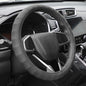 Auto Dynasty Steering Wheel Cover, Breathable Microfiber Leather Car Steering Wheel Protector with 3D Textured, Non-Slip Grip, [14 1/2 to 15 Inches] Universal Fit Cars Trucks SUVs - color: 3D Texture B