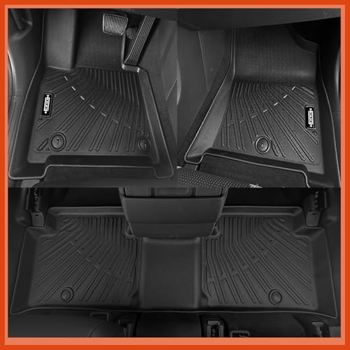 Custom Fit Floor Mats for Lincoln MKS 2009-2016, All Weather TPE Floor Liners with Trunk Mat, Odorless Full Set Interior Accessories - size: 14)MKS|2009-2016