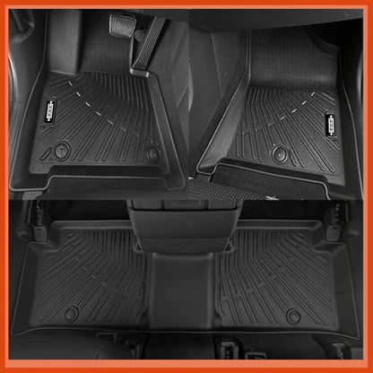 Custom Fit Floor Mats for Lincoln MKS 2009-2016, All Weather TPE Floor Liners with Trunk Mat, Odorless Full Set Interior Accessories - size: 14)MKS|2009-2016