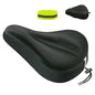 Gel Bike Seat Cover Padded Bicycle Saddle Covers for Women & Men, Most Comfortable Exercise Bike Seat Cushion Cover, Soft for Spin Indoor Outdoor Cycling Class Mountain Stationary Bikes