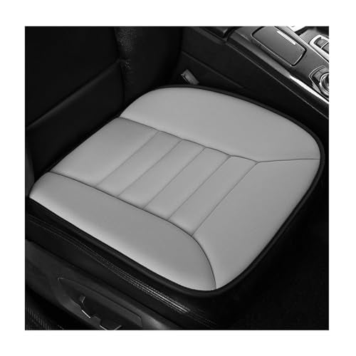Car Seat Cushion, Non-Slip Bottom Cushion for Car Driver Office or Home Chair, Breathable Pressure Relief Seat Pad with Memory Foam, Car Accessories Fit Most Vehicles (Gray) - color: Gray