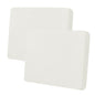 Easy-Going Stretch Individual Couch Cushion Cover Sofa Seat Furniture Protector Sofa slipcover Soft Flexibility with Elastic Bottom(2 Piece Cushion Sofa, Cream) - color: Cream, size: 2 Cushion Sofa
