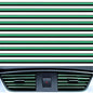 gradegift Car Vent Decoration Strip, 10 Pieces Car Air Conditioner Vent Outlet Trim Strips Car Decorative Filler Insert Strips Car Interior Moulding Trim Strip Line (green)