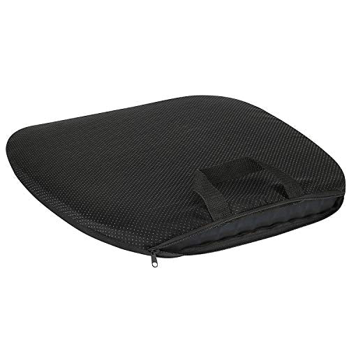 FOMI Premium All Gel Orthopedic Seat Cushion Pad for Car, Office Chair, Wheelchair, or Home. Pressure Sore Relief. Ultimate Gel Comfort, Prevents Sweaty Bottom, Durable (1.25x15x16.8 Inch (Pack of 1))