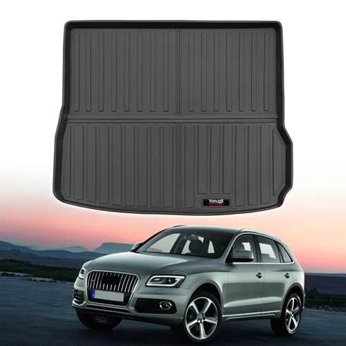 Custom for 2009-2017 Audi Q5 Cargo Mats Trunk Liner All Weather TPE Protection Mat Accessories (for 2009-2017 Audi Q5) - color: for 2009-2017 Audi Q5