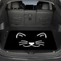 Universal Car Trunk Mat 29" x 39", Cute Cat Print All Weather Trunk Protection Cargo Liner, Durable Cargo Mat Rear Trunk Liner, Stylish Vehicle Interior Accessories Suitable for Most Car Models - color: Cute Cat Print