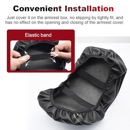 Center Console Cover fit for Lexus 2015-2021 NX NX300h/NX300/NX200t Armrest Cushion Vehicle Accessories Car Console Covers Automotive Interior Accessory Waterproof PU Leather