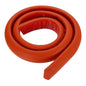 uxcell 3.28 ft Foam Backer Rod, 1.18" x 0.59" D-Shaped Solid Joint Filler, Foam Seal Strip for Caulk Saver, Rope Caulk Cement Crack Filler, Red - size: 3.28 ft x 1.18" x 0.59"