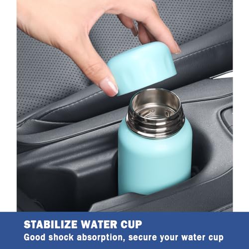 2026 Latest Car Cup Holder Insert/Holder Position Limiter - Anti Shake Silicone Car Coasters Bottle Stabilizers with Self-Adhesive - Car Must Haves Cup Holder Inserts for Car Truck SUV (6PCS)