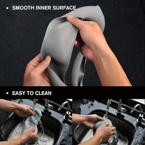 Car Steering Wheel Protective Cover, Cool Non-Slip Silicone Steering Wheel Protector, Universal Fit for Most Cars (Black) - color: Black