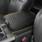 Center Console Cover Pad for Dodge 2013-2018 RAM 1500 & 2013-2025 RAM 1500/2500/3500 Classic Model Accessories (Only for Jump Seat Console) Leather Material Interior Armrest Cover