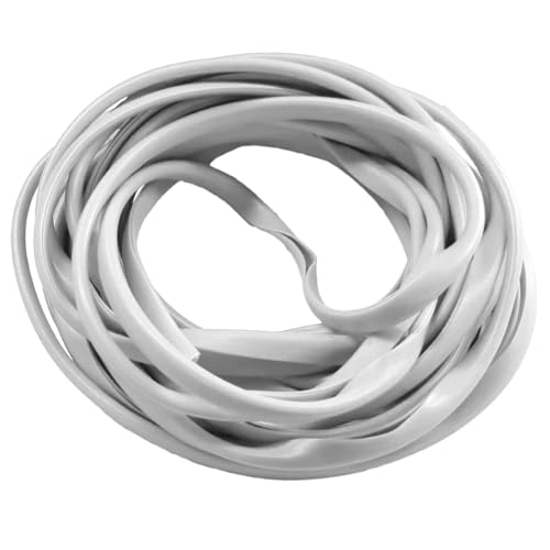 16Ft/5M Car Door Edge Guards, U Shape Edge Trim Car Door Edge Protector, Self Adhesive Rubber Seal Car Door Protection Scratch Strip, Universal Door Guards for Most Cars (White) - color: White