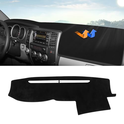 Autorder Dashboard Cover Mat for Toyota 4Runner 2003 2004 2005 2006 2007 2008 2009 Accessories Dash Cover Upgrade Velvet Dash Mat Sunshade Glare UV Rays Protector (Without Dash Speaker) - size: 2003-2009 Toyota 4Runner
