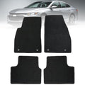 Mythoria Custom Fit Car Floor Mats Fit for Chevy/Chevrolet Malibu 2016 2017 2018 2019 2020 2021 2022 2023 2024, Waterproof Velour Carpet Full Set, All-Weather Protection, Anti-Slip Backing, Odorless,