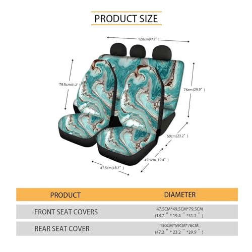 Forchrinse Dachshund Car Accessories Set 15pcs,Car Front Back Seat Covers,Steering Wheel Cover,Seat Belt Pads Gear Shift Knob Handbrake Cover Cup Holder Trash Can for Men Women Gift - color: Dachshund