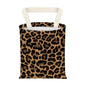 Hanging Car Garbage Bag, Cute Car Trash Can Bag, Automotive Accessories for Women Men Cute Black Brown Leopard - color: Cute Black Brown Leopard