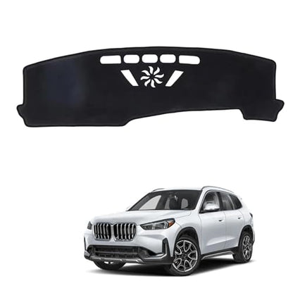 Dash Cover for BMW X1 2023 (NO HUD) Dashboard Cover Mat, Sunshade Non-Slip Center Console Sunshield Protector Mat Pad - size: BMW X1 2023 (NO HUD)