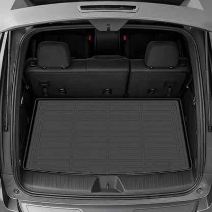 Floor Mats for Chevy Suburban 2021-2026, Suburban Floor Mats 7 Seats (2 Row Bucket Seats), for Cadillac Escalade ESV Bucket, for GMC Yukon XL Bucket (ONLY XL), TPE Non-Slip Summer Winter - style: 14)2021-2024|Suburban 7seats/2021-2024|Yukon XL Bucket/2021