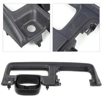 G-PLUS Dash Bezel Trim Speedometer Cluster Bezel Compatible with 1997-2001 Jeep Cherokee XJ 5EJ84LAZAC - size: 1997-2001 Jeep Cherokee XJ | Dark Gray