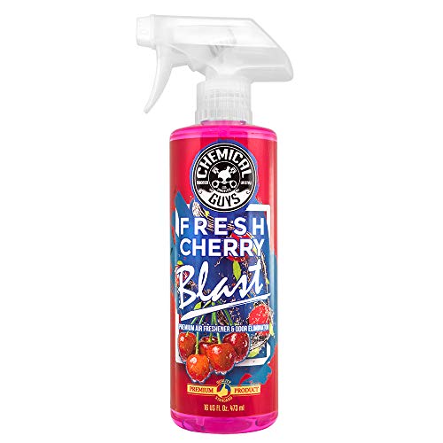 Chemical Guys AIR22816 Air Freshener & Odor Eliminator, Fresh Cherry Blast Premium, 16 fl. oz