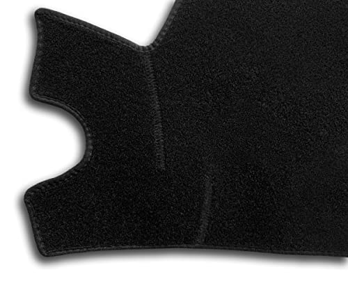Dash Cover Mat Custom for 1997-2000 Chevrolet Silverado/GMC Sierra C1500 C2500 C3500 K1500 K2500 K3500,1997-1999 GMC Yukon/Chevy Tahoe Suburban,Dashboard Pad Cap Carpet(Black) Y57 - color: 97-99 Black