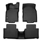 VIWIK Floor Mats Compatible for 2014-2020 Nissan Rogue,Car Mats All Weather Custom Floor Liners Full Set, Automotive Floor Mats TPE Black (Not for Rogue Sport or Select Models) - style: Fit for 2014-2020 Rogue