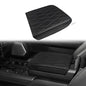 Muslogy Center Console Armrest Cover Fit for Ford F-150 F150 2021-2025 2026 Accessories, Comfort Armrest Pad Console Lid Cushion Vegan Leather Regular Thick(WorkSurface ONLY) - size: 2) 21-25 |F150| WorkSurface, Regular