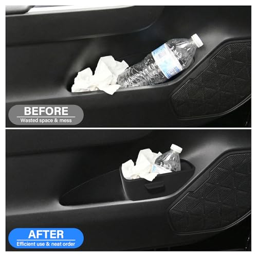 for Toyota Rav4 Accessories 2025 2024-2019 Door Side Trash Can Garbage Bin Storage Box Tray (2 Pcs)
