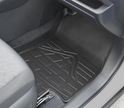 KARPAL Floor Mats Fit for Toyota RAV4 2019-2024 2025 (Include Hybrid), Custom Fit All Weather TPE Floor Liners, 1st & 2nd Row & Cargo Liner & Backrest Mat, RAV4 Accessories - style: 2019-2025 | For Toyota Rav4 | 1st & 2nd Row & Cargo & Backrest Mat
